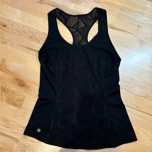 Lululemon Goal Crusher Tank - Lace Mesh - Black - Size 4 - NWOT